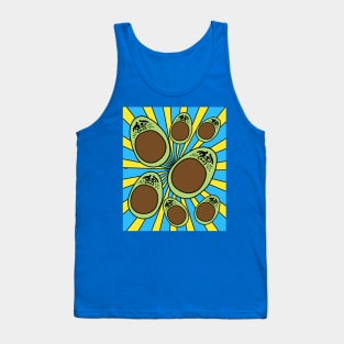 Funny Avocado Fruit Tank Top